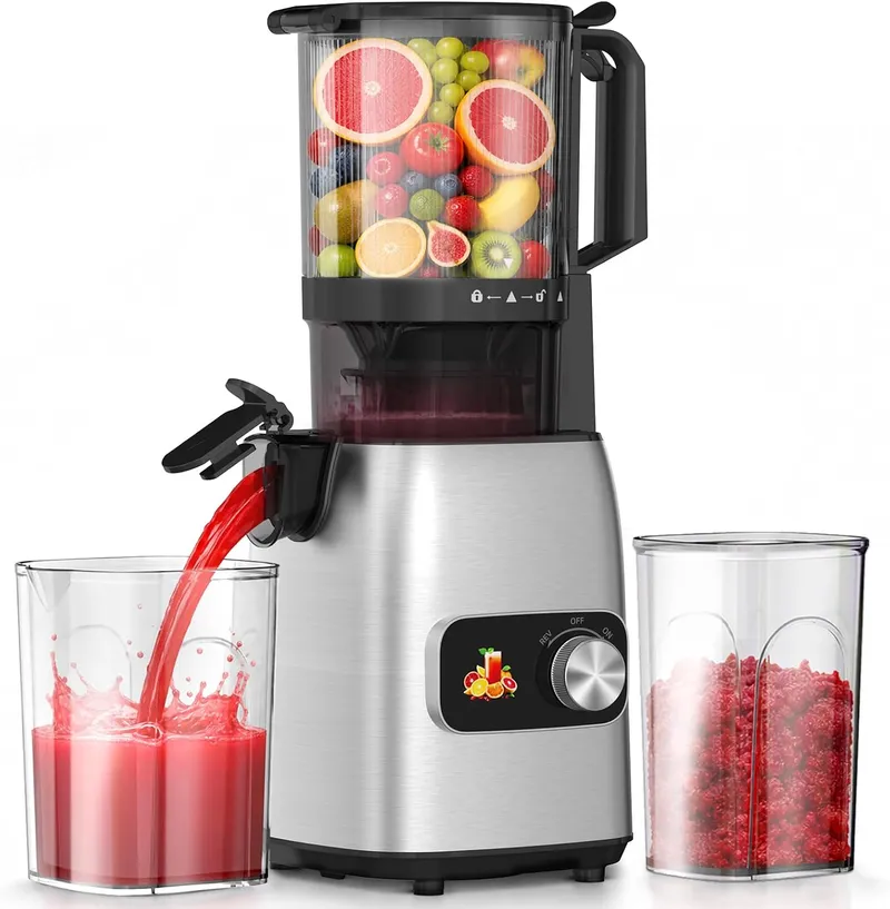 PSIIDAN Cold Press Juicer Machines Slow Masticating